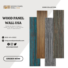 Wood Panel Wall Slat Wood Panel, Wood Panel Wall, Wall Framing, Dark Panels, Wood Slat Wall, Oak Panels, Wood Panels, Ceiling Panels, Panel Wall