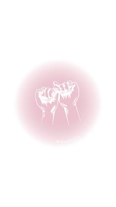 two pink boxing gloves on a white background