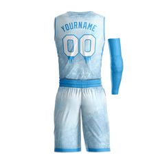 Custom Basketball Bulk Team Jersey and Shorts Set - Icy Blue – The Jersey Nation Basketball Uniforms Design, Detailing Logo, Custom Basketball, Basketball Uniforms, Basketball Jerseys, Basketball Fans, Team Uniforms, Pro Sports, Basketball Team