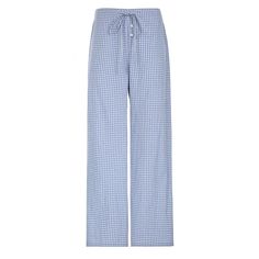 Blue Plaid Pants, Plaid Pants Women, Check Pants, Plaid Pants, Blue Pants, Long Pants, Blue Plaid, Casual Style, Korean Fashion