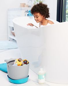 Moby Stowaway Bath Toy Bucket from carters.com. Shop clothing & accessories from a trusted name in kids, toddlers, and baby clothes. Bath Toy Storage, Standing Base, Bath Toy Organization, Tub Toys, Cute Whale, Whale Design, Baby Bath Time, Cute Whales, Bath Toy