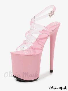 Olivia Mark - Pole Dancing Footwear: High Heeled Platform Performance Boots Pleaser Boots, Pleaser High Heels, High Heel Platform Boots, Heel Platforms, Street Wear Style, Dance Boots, Faux Leather Midi Skirt, Elegant High Heels, Platform High Heel Shoes