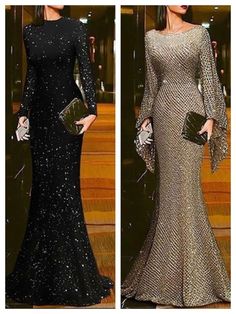 Long Sleeve Dress Formal Classy Evening Gowns, Long Sleeve Evening Gowns Elegant, Hijab Wedding Dresses, Wedding Robe, Evening Gowns Elegant, Classy Dress Outfits, Prom Dresses Long With Sleeves