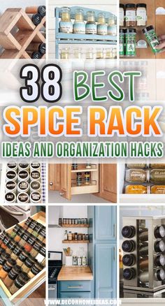 the best spice rack ideas and organization hacks