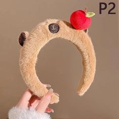 Cute Capybara Plush Headbands Rainbow Games, Capybara Plush, Nendoroid Anime, Umbrella Decorations, Cute Capybara, Strawberry Summer, Bags Game, Nintendo Switch Accessories, Desk Accessories Office