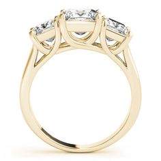 This elegant ring features 1 1/5 ctw. of brilliant diamonds that extend down the band. A 1.25 - 1.25 ct. square shape stone can be set with this ring.This ring can be customized for other stone sizes or shapes. Please contact us for assistance. Jewelry Advice, Beautiful Diamond Rings, Gorgeous Engagement Ring, Engagement Rings Platinum, Radiant Cut Diamond, Princess Diamond, Elegant Ring, Brilliant Diamond, Square Shape