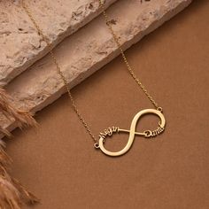 Discover the perfect token of affection with this personalized silver infinity name necklace. Ideal for birthdays, anniversaries, or just because, it's a keepsake she'll treasure.When searching for a gift that expresses the infinite bond you share with a special woman in your life, whether she's your partner, a dear friend, or a family member, a Custom Silver Infinity Name Necklace for Her stands out as a thoughtful and personalized present. This elegant piece of jewelry captures the essence of Elegant Personalized Nickel-free Name Necklace, Elegant Necklace For Father's Day Personalized Gift, Valentine's Day Infinity Jewelry With Custom Name, Personalized Stainless Steel Necklace For Anniversary, Valentine's Day Anniversary Stainless Steel Name Necklace, Nickel-free Name Necklace For Mother's Day Gift, Personalized Infinity Necklaces For Anniversary Gift, Custom Name Infinity Necklace For Valentine's Day, Infinity Necklace For Valentine's Day Personalized Gift