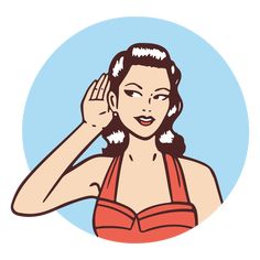 Woman in a swimsuit with her hand up PNG Design