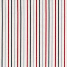 a red, white and green striped shirting fabric with small black stripes on it