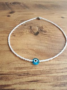 Godmother Bracelet, Beach Beads, Pulseras Kandi, Cross Stitch Necklace, Jewelry Evil Eye, Lucky Necklace, Bracelets Handmade Diy, Message Bracelet, Pretty Necklace