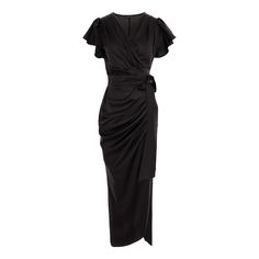 Wrap cocktail black long dress with adjustable waist thanks to the help of two cords. It is very suitable for cocktail parties, wedding guest and other special events. With the highlighted waist, this black dress is very feminine, easy to wear and versatile. We have used size XS/S for these images. Dry cleaning is recommended or a very gentle and warm wash at 30°C maximum.  Made in: Romania Cocktail Long Dress, Black Long Dress, Cocktail Parties, Gifts For New Mums, Long Black Dress, Alternative Wedding, Independent Designers Fashion, Gifts For New Moms, Badger