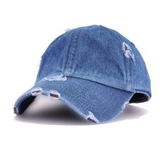 Classic denim style. This medium hue of denim is matches with a huge range of jean colors. Made from durable cotton with pinpoint distressing to give it a vintage flair, which we highly recommend in the dad hat style. We’ve searched high and low for the best premium basics in the country and this is it. High in quality at the right price. This dad hat sacrifices nothing. A favorite at Hat Heaven headquarters for a myriad of reasons, we can’t sing enough praises about these dad hats. Hat Material Jean Hat, Jean Color, World Baseball Classic, Denim Hat, Hat Style, Upcycled Denim, Denim Style, New Era 59fifty, Logo Color