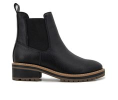 Chelsea Boots for Women | Shoe Carnival Casual Chelsea Boots With Stacked Heel For Work, Spring Casual Chelsea Boots With Reinforced Heel, Casual Spring Chelsea Boots With Reinforced Heel, Black Boots With Jeans, Womens Casual Boots, Womens Boots Flat, Boots Shoe, Heeled Chelsea Boots, Chelsea Boots Women