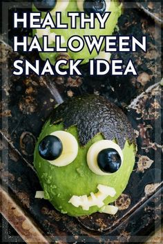 healthy halloween snack idea for kids to make