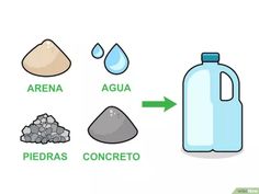 an image of rocks and water in the form of a rock, concrete or glass bottle