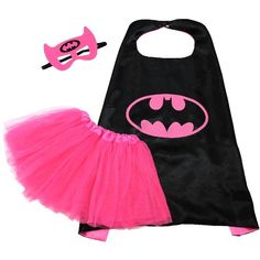 Bat Girl Cape & Mask Set Girls Cape, Superhero Theme Party, Batgirl Costume, Superhero Cape, Bat Girl, Boutique Outfits, Superhero Capes, Boutique Style Outfits