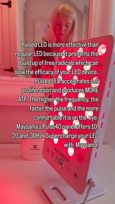 What makes pulsed light more effective?

Pulsed LED is better than static LED because it prevents free radicals from building up, which can make your treatments less effective.

It also produces more ATP and accelerates cell proliferation. Improve Skin Tone, Free Radicals