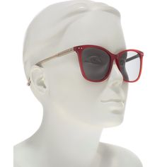 Bottega Veneta Sunglasses Bv0079sa 003 Clear Red Square Frames With Gray Lenses New With Case Luxury Red Polarized Sunglasses, Luxury Red Sunglasses With Gradient Lenses, Luxury Red Tinted Sunglasses, Modern Red Cat Eye Sunglasses With Gradient Lenses, Red Square Frame Sunglasses With Polarized Lenses, Red Square Frame Sunglasses With Uv Protection, Luxury Red Square Frame Sunglasses, Modern Red Cat Eye Sunglasses With Uv Protection, Classic Red Cat Eye Sunglasses