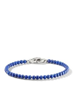 David Yurman Spiritual Beads Bracelet with Lapis Spiritual Beads, David Yurman Mens, Lapis Jewelry, Healing Gemstone Bracelets, Blue Gemstones, Beads Bracelet, Gemstone Bracelets, Gemstone Healing, David Yurman