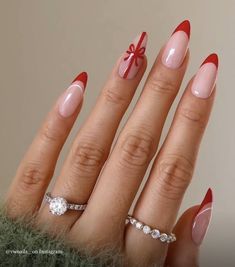 Christmas Nail Inspo, Christmas Gel Nails, Christmas Nail, Best Acrylic Nails, Cute Acrylic Nails