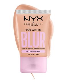 Base de maquillaje Bare with me Blur NYX Professional Makeup Ig Filter, Lightweight Foundation, Skin Tint, Nyx Makeup, American Crew, Makeup Setting Spray, Skin Imperfection, How To Apply Foundation, Skin Care Steps