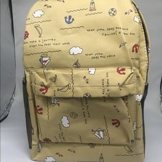 Brand New School Backpack For Girl- Canvas School Backpack, New School, Girl Backpacks, School Backpacks, Backpack Bags, Bag Lady, Womens Sizes, Backpacks, Brand New