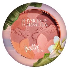 Escape to paradise with this luxuriously creamy Matte Monoi Butter Blush from Physicians Formula. Based on our iconic butter blend of Murumuru Butter, Cupuacu Butter, and Tucuma Butter, this enhanced blush adds Tahitian Monoi Butter to mix for a luxuriously creamy, skin-loving blush that kisses your skin with a warm splash of natural color. Add in a long-lasting matte finish, and the goodness of essential fatty acids and pro-vitamins, and you’ve got a skin-conditioning, water-resistant blush tha Physicians Formula Foundation, Physicians Formula Blush, Hypoallergenic Makeup, Physicians Formula Makeup, Cupuacu Butter, Natural Blush, Physicians Formula, Healthy Beauty, Pink Sand