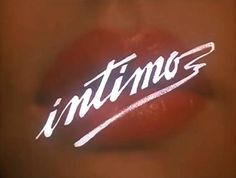 a close up of a person's lips with the words intruss on it