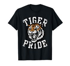 PRICES MAY VARY. Celebrate your team, your family, your love for games day, Tiger Pride Tiger Mascot Vintage School Sports Team. Ideal for anyone with unwavering pride in their Tigers team, from players to family members. Order yours today and let your School Spirit roar! For Mom, Mommy, Mother, Dad, Daddy, Papa, Father, Grandparent, Aunt, Uncle, Brother, Sister, who relish the thrill of watching their children excel in football, basketball, baseball, or any school sport, this tees is the perfec Tiger Mascot, Tiger Team, Retro School, Vintage Tiger, School Spirit Shirts, Mens Workout Shirts, Spirit Shirts, Vintage School, Team T Shirts