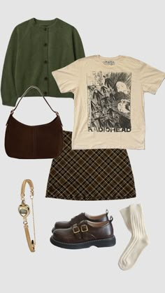 Laid Back Work Outfit, Barnes And Noble Outfit, Summer Work Outfits Mid Size, Robin Buckley Outfit Inspiration, Fall Goblincore Short Sleeve Tops, Minimalist Boho Fashion, Scarf Outfits, How To Style A Tshirt, Goblin Core Layered Necklaces