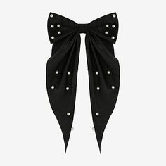 Pearl Type: Simulated PearlsIncluded: 1 Hair Bow(s)Features: BowMeasurements: 11.42 Length/InchesCare: Wipe CleanHair Good Type: ClipsCountry of Origin: Imported Pearl Bow, Pearl Types, Black Pearl, Accessories Hair, Hair Bow, Hair Bows, Hair Accessories, Women Jewelry, Bar