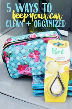 five ways to keep your car clean and organized