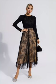 Itzel Black Lace Long Sleeve Maxi Dress Haute Couture Dress, Glitter Wedding Dress, Haute Couture Dresses, Bandage Midi Dress, Couture Dress, Floral Shirt Dress, Lace Long Sleeve, Puff Sleeve Dresses, Sleeve Maxi Dress