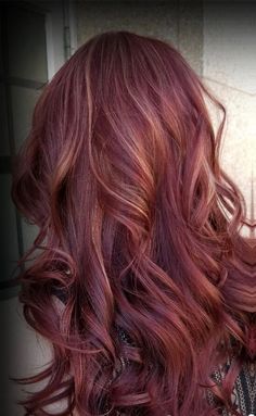 Cherry Coke Hair Color With Highlights, Cherry Red Hair With Blonde Highlights, Balayage Red Hair, Redhead Hair Color, Red And Blonde, Red Hair With Blonde Highlights, Diy Hairstyle, Maroon Hair