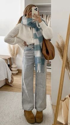 Uni Outfits, Cold Outfits, Trendy Fall Outfits, Looks Street Style, Mode Inspo