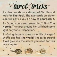 Tarot Tricks, Witch Spirituality