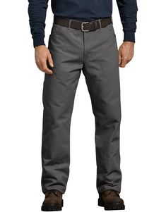 Step up your workwear game with a pair of Dickies’ Relaxed Fit Straight Leg Carpenter Duck Jeans that quickly became a 5-star customer favorite. The combination of a classic carpenter jean with tightly woven cotton duck make this pant both durable and comfortable—a great value and a must-have for long days on the clock. The relaxed fit provides extra room in the seat and thigh, while the tapered leg makes it easy to fit over a pair of work boots. Hammer loop and dual tool pockets put tools withi Dickies Clothing, Workwear Brands, Jeans Brown, Work Jeans, Work Uniforms, Comfortable Jeans, Carpenter Jeans, Lifestyle Clothing, Relaxed Fit Jeans