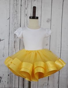 Yellow Tulle Tutu Skirt - numonet Yellow Summer Party Tutu Dress, Yellow Tutu Dress With Tulle Skirt For Spring, Yellow Tulle Tutu Dress For Spring, Yellow Tulle Skirt Tutu Dress For Party, Spring Yellow Tutu Dress With Tulle Skirt, Spring Yellow Tulle Tutu Dress, Stretch Tulle Tutu Dress With Ruffles, Princess Tulle Skirt With Ruffles, Princess Style Tulle Skirt With Ruffles