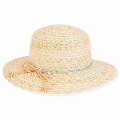 Turquoise Cross Stitch Straw Floppy Hat for Petites - Sunny Dayz™ Wide Brim Sun Hat Sun N Sand Hats HK444 Turquoise Small (54 cm) Adjustable Pre-tied Spring Hat, Blue Woven Sun Hat For Summer, Turquoise Fedora Hat For Spring, Turquoise Fedora For Spring, Adjustable Blue Straw Hat, Adjustable Blue Boater Hat For Summer, Adjustable Turquoise Hat For The Beach, Adjustable Turquoise Hat For Vacation, Turquoise Casual Hat For Spring