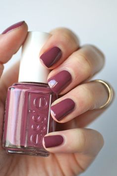 Essie - angora cardi. Essie Nail Colors, Mauve Nails, Fall Nail, Cool Nail Designs