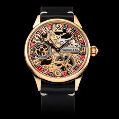 Luxury Chronometer Watch For Collectors, Luxury Collectible Watches, Luxury Yellow Gold Collectible Watch, Elegant Yellow Gold Chronograph Automatic Watch, Formal Yellow Gold Chronograph Watch With Skeleton Dial, Luxury Automatic Watch As Gift, Rose Gold Watches With Skeleton Dial As Gift, Rose Gold Watch With Skeleton Dial As Gift, Rose Gold Watches With Skeleton Dial