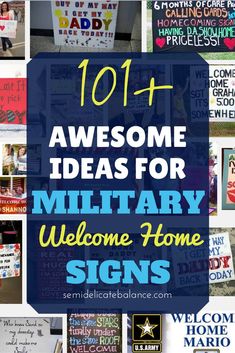 101+ Awesome Ideas for Military Welcome Home Signs, Love the ones from Frozen! Military Spouse, Deployment Military Welcome Home Signs, Welcome Home Signs For Military, Military Welcome Home, Navy Wife Life, Homecoming Signs, Deployment Homecoming, Military Wife Life, Military Signs, Army Wife Life