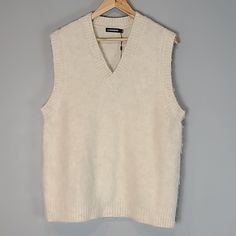 J. Lindeberg Harrie Vest Alpaca Wool New So Soft, Perfect For Fall And Winter Has Stretch New With Tags Measurements: Length: 28" Underarm To Underarm: 21.5" #9-9 White Sweater Vest For Winter Workwear, Classic White Vest For Fall, Classic White Sweater Vest For Winter, White Vest For Workwear In Fall, White Workwear Vest For Fall, White Vest For Fall Workwear, White Fall Workwear Vest, White Fall Vest For Work, J Lindeberg