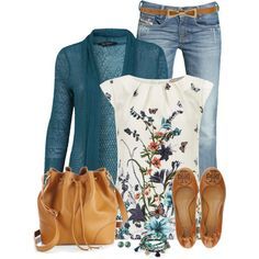 Floral Combinations, Street Style Jeans, Stil Boho, Stitch Fix Outfits, Fashion Mode, Jean Outfits, Look Fashion