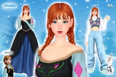 Sims 4 Modern Disney Cc, The Sims 4 Disney Princess Cc, Sims 4 Cc Anna Frozen, Sims Disney Cc, Sims 4 Cc Ariel, Sims 4 Disney Princess Cc