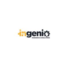 the logo for ingenito inc is shown in black and yellow letters on a white background