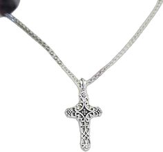 Adjustable Nickel-free Cross Pendant Jewelry, Adjustable Silver Crucifix Necklace, Adjustable Cross Pendant Necklace As Gift, Adjustable Pendant Cross Necklace Gift, Adjustable Crucifix Necklace For Gift, Adjustable Nickel Free Cross Pendant Necklace, Adjustable Nickel-free Cross Pendant Necklace, Adjustable Sterling Silver Crucifix Necklace, Adjustable Silver Cross Necklace, Nickel Free