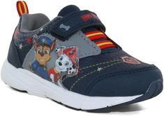 This Paw Patrol kids light-up sneaker features hook and loop closure. Paw Patrol Characters, Kids Light, Light Up Sneakers, Toddler Boy Shoes, Kids Lighting, Navy Fashion, Hook And Loop, Paw Patrol, Boys Shoes