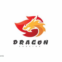 Gradient Dragon and Fire Logo Fire Alchemy, Dragon Logo, Fire Logo, Dragon Fire, Golden Dragon, Fire Dragon, Font Download, Alchemy