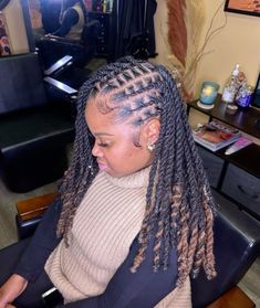 2 Stand Twist Locs Styles, Locs Flat Twist Style, Dread Two Strand Twist, Flat Twist Locs Hairstyles, Loc 2 Strand Twist, Long Two Strand Twist, Two Strand Loc Styles, Loc Twist Styles For Women, Hairstyles For Long Locs